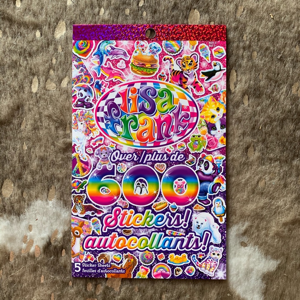 Lisa Frank 600 sticker book